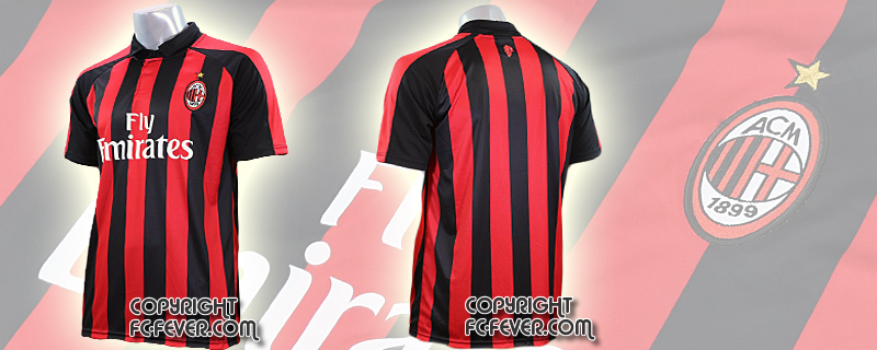 ブランド古着！サッカー イタリア ACミラン 12/13 レプリカ ユニフォーム adidas ACミラン 12/13 ユニフォーム ホーム 半袖 レプリカ